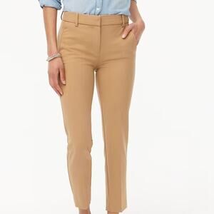 J.Crew Factory Slim Cropped Ruby Pant with Stretch Twill Size 8